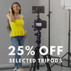 Black Friday: Get 25% Off Select Tripods!