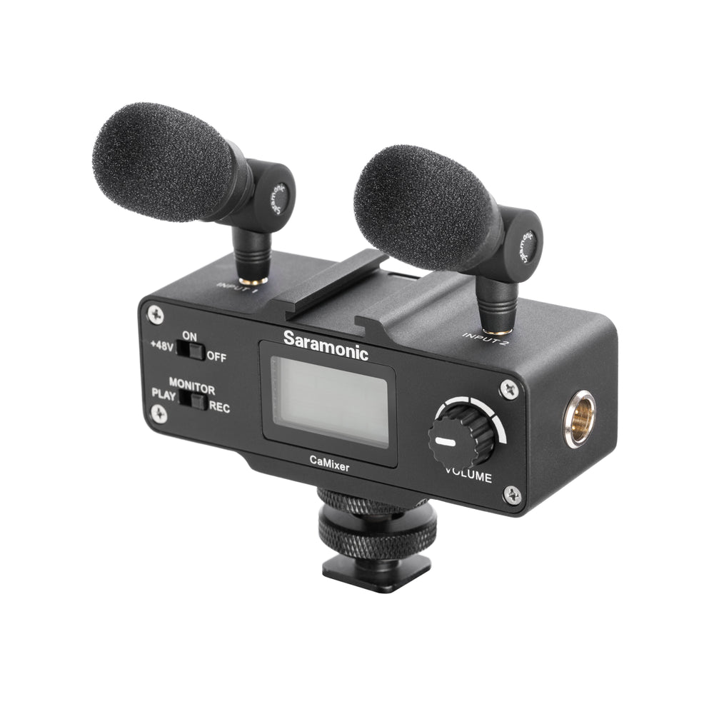 (B-Stock) Saramonic CaMixer Mini Audio Adapter for DSLR and Camcorders