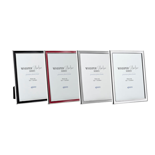 Whisper Slimline Photo Frames (Black)