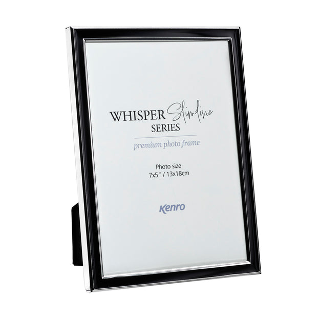 Whisper Slimline Photo Frames (Black)