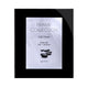 Black Glass Series Photo Frames