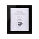 Black Glass Series Photo Frames